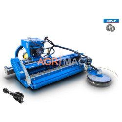 Καταστροφέας βαρέως τύπου, με επιπλέον μετατόπιση, πόρτα, λεπίδες συλλογής και αυτόνομο τρελό με αισθητήρα ARES STRONG180P