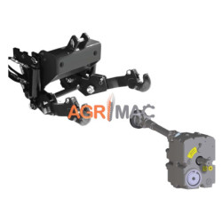 Μπροστινά υδραυλικά βαρέως τύπου 780kg και μπροστινό PTO εγκατεστημένα με joystick S26