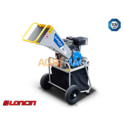 Κλαδοτεμαχιστής με κινητήρα βενζίνης και κάδο συλλογής 65 λίτρα | Loncin 6,5hp | KB05