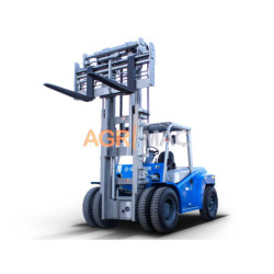 Κλάρκ 10.0Τ STAGE V diesel | Duplex 3000mm | υδραυλική πλάγια μετατόπιση | υδραυλική ρύθμιση θέσης πιρουνιών | πιρούνια 1220mm