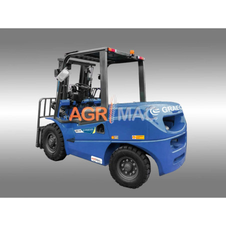 Κλάρκ 6.0Τ STAGE V diesel | Duplex 3000mm | υδραυλική πλάγια μετατόπιση | πιρούνια 1220mm