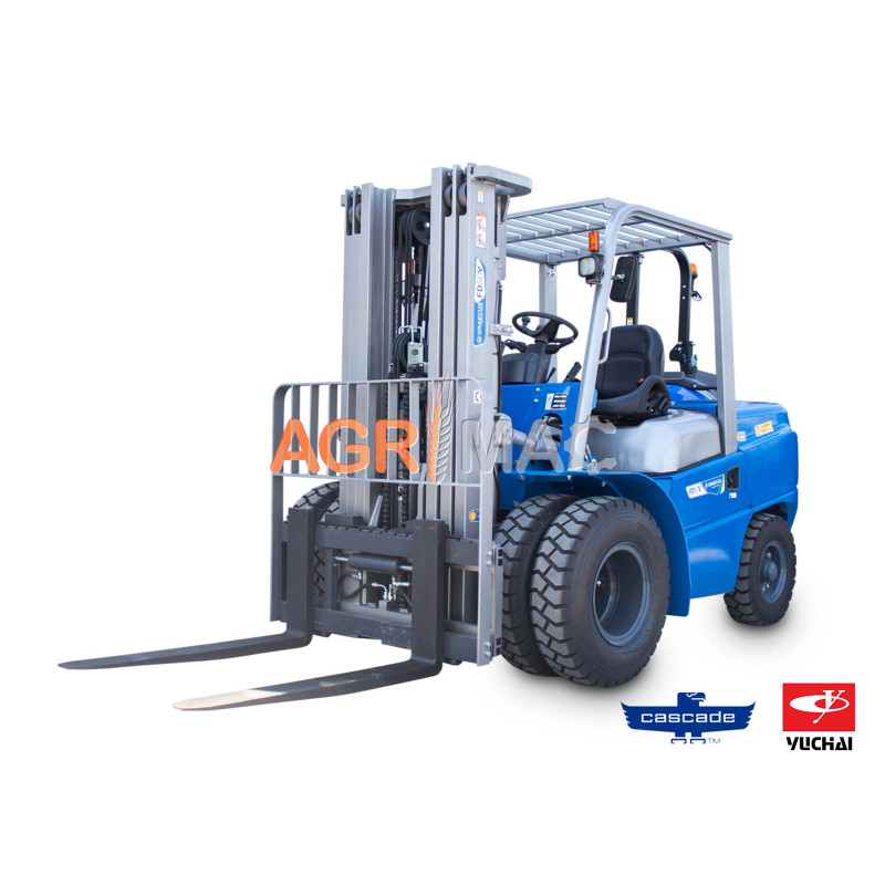 Κλάρκ 5.0Τ STAGE V diesel | Duplex 3000mm | υδραυλική πλάγια μετατόπιση | πιρούνια 1220mm