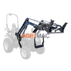 Φορτωτής FL383 Pro αυτόματη ευθυγράμμιση κουβά, ανυψωτική ικανότητα 380kg, ύψος ανύψωσης 1850mm, ταχυσύνδεσμος eurohitch