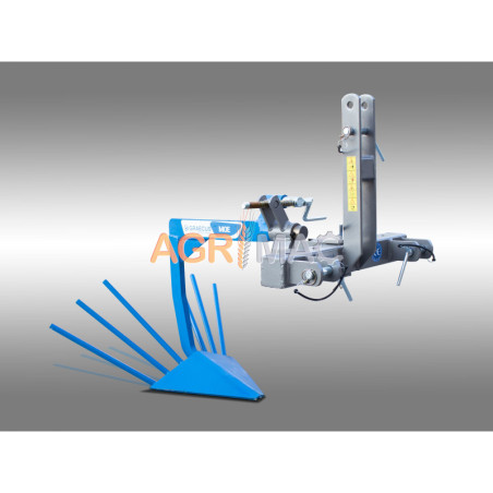 Πατατάλετρο με ρύθμιση κλίσης για τρακτέρ MOE