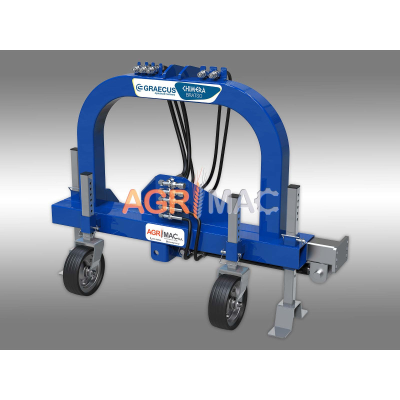 Πολυμηχάνημα με υδραυλικά πτυσσόμενο μπράτσο και δυνατότητα εναλλαγής του και στις δύο πλευρές CHIMERA BRATSO SH90