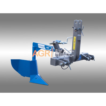 Αυλακωτήρας μονός με ρύθμιση αυλακιού και κλίσης MOP