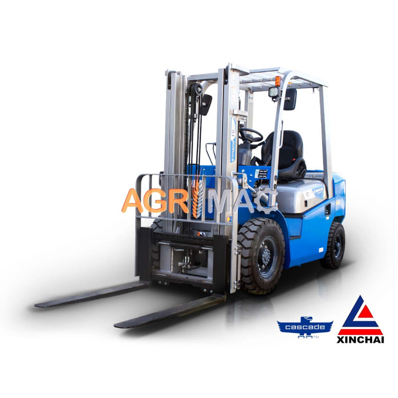 Κλάρκ 2.5Τ diesel | Duplex 3000mm | υδραυλική πλάγια μετατόπιση | πιρούνια 1220mm