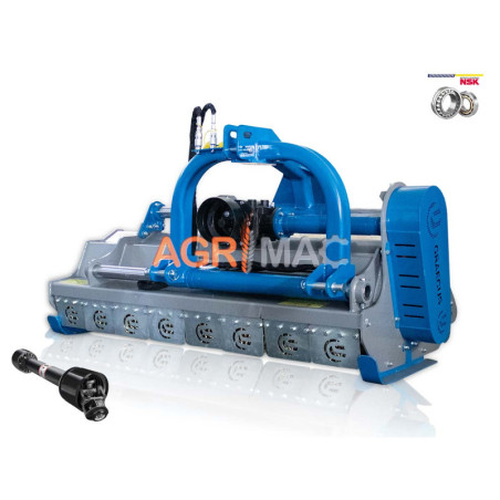 Καταστροφέας βαρέως τύπου, με υδραυλική μετατόπιση και λεπίδες συλλογής στο πίσω μέρος CERBERUS STRONG245