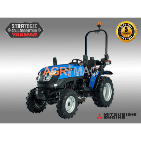 Τρακτέρ μικρό | Μίνι αμπελουργικό δενδροκομικό | Κινητήρας Mitsubishi | Με πλευρικό μοχλό ταχυτήτων SOLIS - YANMAR S26+