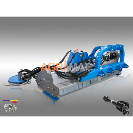 Καταστροφέας βαρέως τύπου με υπερβολική μετατόπιση και υδραυλικό τροχό CERBERUS HYPER240P