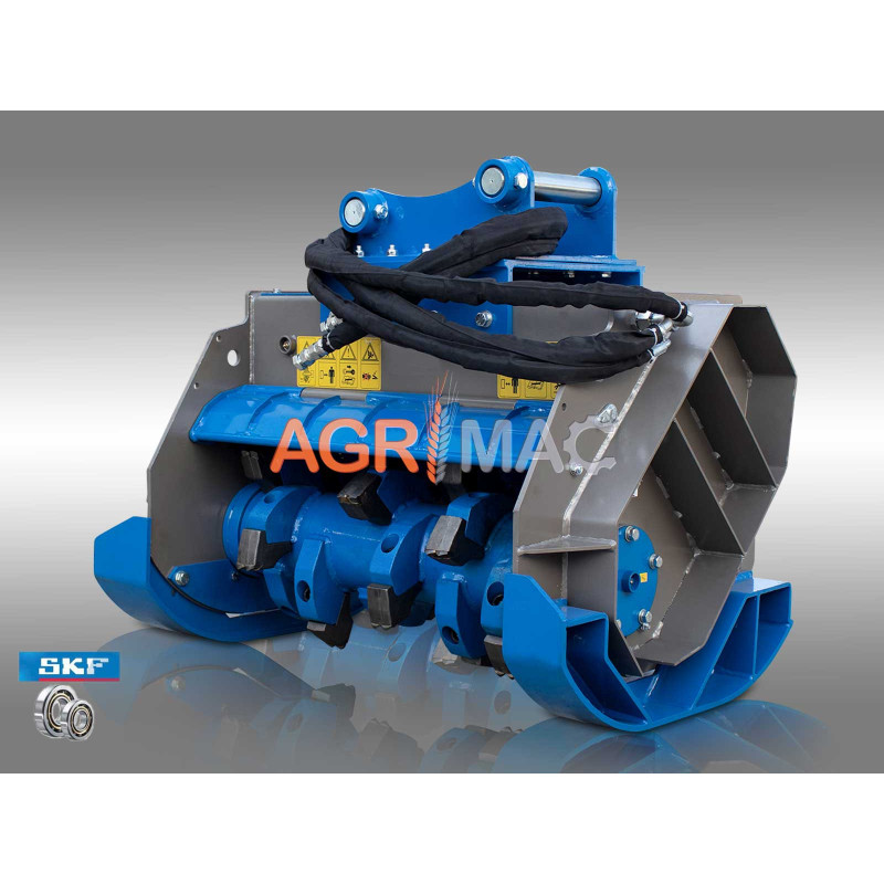 Υδραυλικός δασικός καταστροφέας - κεφαλή για μηχανήματα έργου (εκσκαφέα) THOON E800