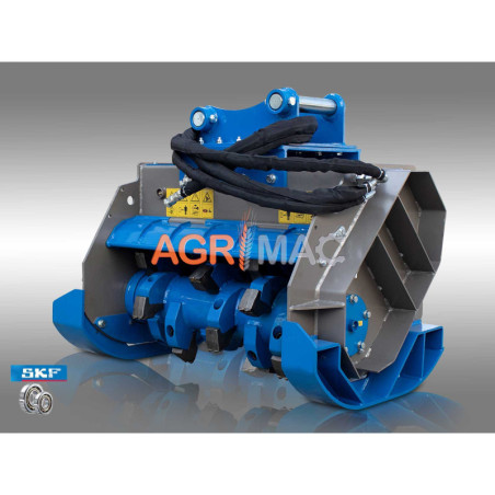 Υδραυλικός δασικός καταστροφέας - κεφαλή για μηχανήματα έργου (εκσκαφέα) THOON E800