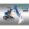 Μίνι τσαπάκι 3.5T, Kubota Diesel, με περιστροφή στην μπούμα, πλαϊνούς μοχλούς χειρισμού και γραμμή σφύρας EB35-PRO