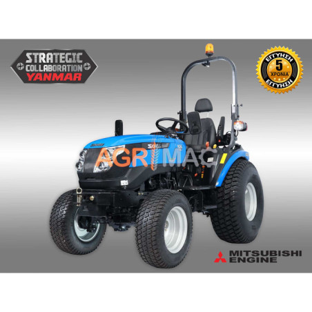 Τρακτέρ μικρό | Μίνι αμπελουργικό δενδροκομικό | Κινητήρας Mitsubishi | SOLIS - YANMAR H26HST