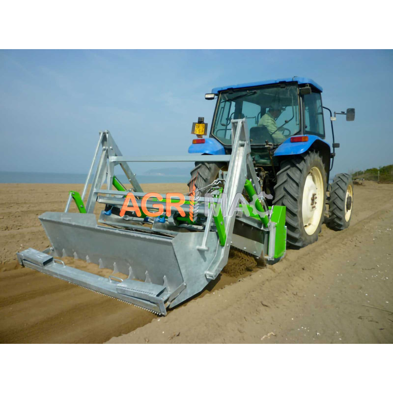 Μηχάνημα καθαρισμού ακτών για τρακτέρ KAT190