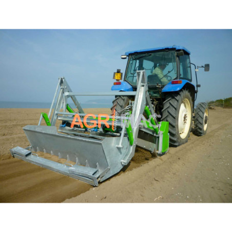 Μηχάνημα καθαρισμού ακτών για τρακτέρ KAT190