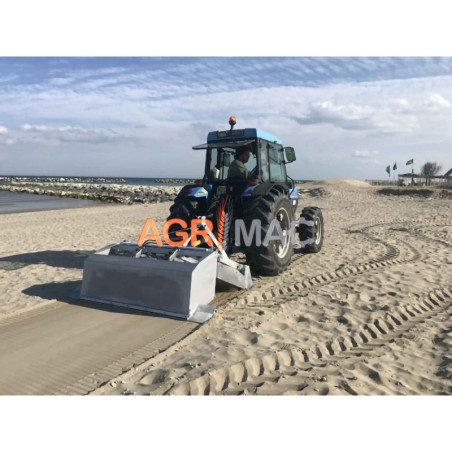 Μηχάνημα καθαρισμού ακτών για τρακτέρ KA170