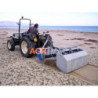 Μηχάνημα καθαρισμού ακτών για τρακτέρ KAR140