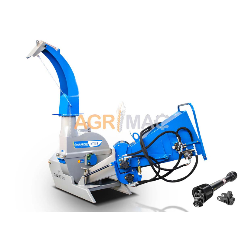 Κλαδοτεμαχιστής με υδραυλική τροφοδοσία KT15S