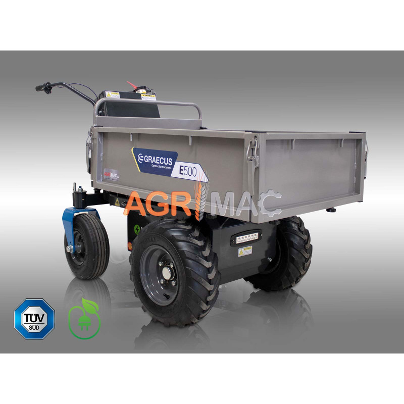 Ντάμπερ ηλεκτρικό με μηχανική ανατροπή E500