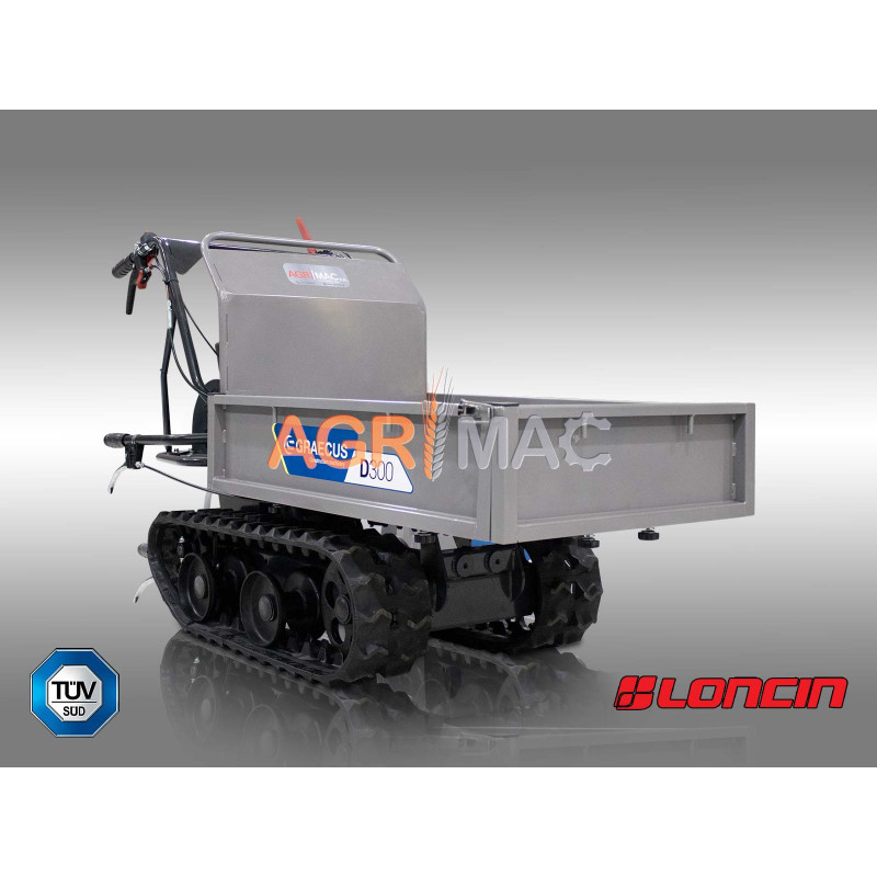 Ντάμπερ ερπυστριοφόρο με μηχανική ανατροπή D300