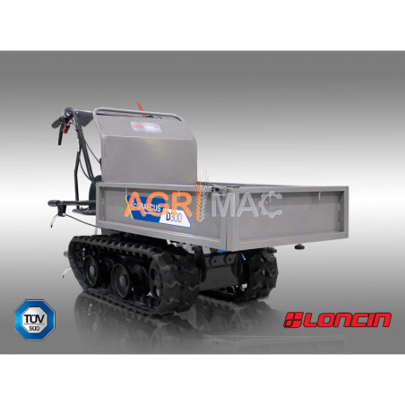 Ντάμπερ ερπυστριοφόρο με μηχανική ανατροπή D300