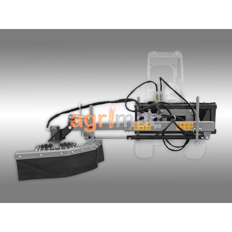 Υδραυλική βούρτσα ζιζανίων για τρακτέρ