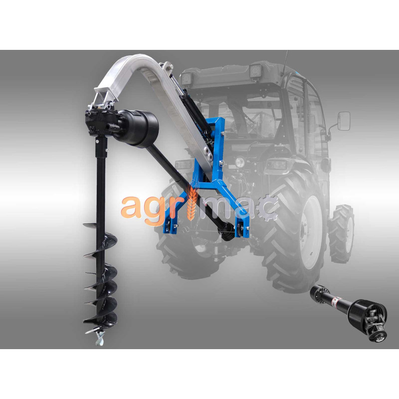 Τρυπάνι με υδραυλική μπουκάλα και αρίδα Φ150 | MT150-H