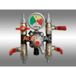 Μεταλλικό χειριστήριο 4 εξόδων 20bar