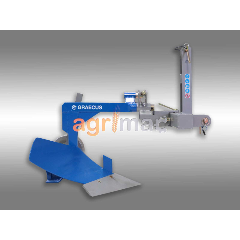 Αλέτρι μονόϋνο 8" με ρύθμιση κλίσης MOA8-M