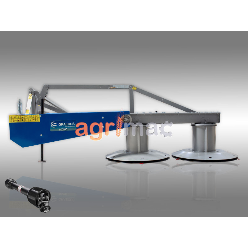 Χορτοκοπτικό 2 δίσκων DX165