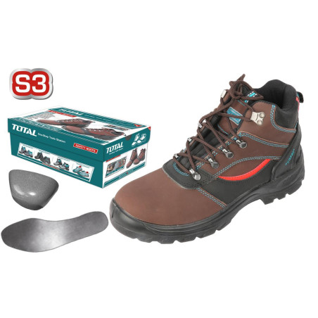 BF TOTAL ΜΠΟΤΑΚΙ ΕΡΓΑΣΙΑΣ ΔΕΡΜΑΤΙΝΟ S3 (TSP227S3)