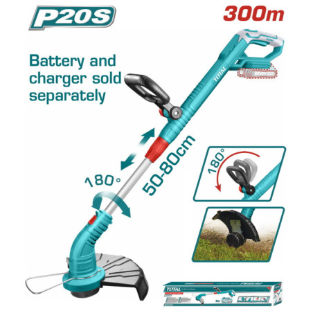 BF TOTAL ΘΑΜΝΟΚΟΠΤΙΚΟ ΜΠΑΤΑΡΙΑΣ ΛΙΘΙΟΥ 20V (TGTLI20018)